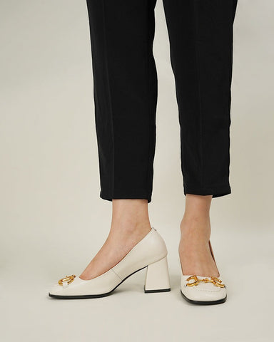 Horsebit-Classic-Thick-Heel-Shallow-Mouth-Leather-Sandals-Loafers
