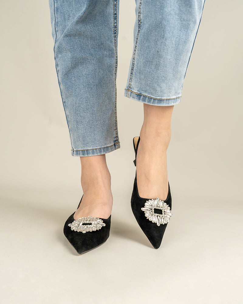Pointed-Toe-Flower-Crystal-Decor-rhinestone-Slingback-Sandals-Heels