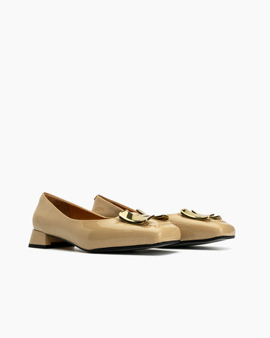 H-Metal-Casual-Square-Toe-Leather-Penny-Flat-Loafers