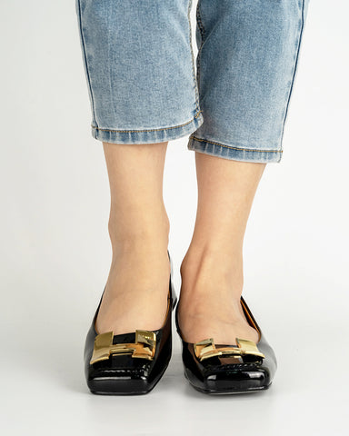 H-Metal-Casual-Square-Toe-Leather-Penny-Flat-Loafers