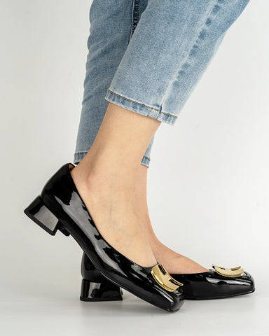 H-Metal-Casual-Square-Toe-Leather-Penny-Flat-Loafers