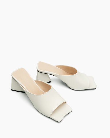 Summer-Minimalist-Solid-Color-Chunky-Heel-Sandals
