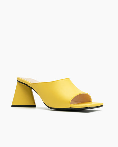 Summer-Minimalist-Solid-Color-Chunky-Heel-Sandals
