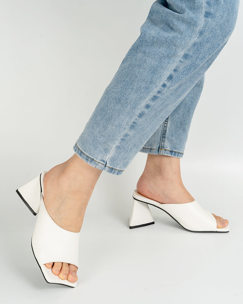 Summer-Minimalist-Solid-Color-Chunky-Heel-Sandals