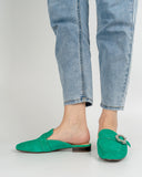 Rhinestone-Buckle-Minimalist-Suede-FLat-Mules