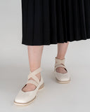 Elegant-Cross-Strap-Ballet-Flat-leather-Loafers