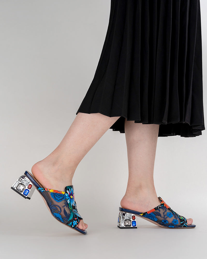 Floral-Embroidery-Comfortable-Casual-Mules-Wedge-Slippers-Heel