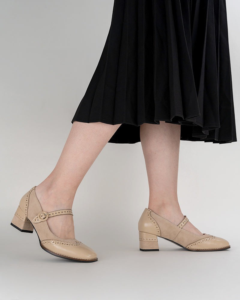 Mary-Jane-Platform-Mid-Heel-Oxfords-Dress-Pumps-Loafers