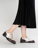 Lace-up-Wingtip-Perforated-Leather-Oxfords-Loafers