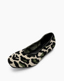 Green-Leopard-Pattern-Suede-Knit-Ballet-Flats