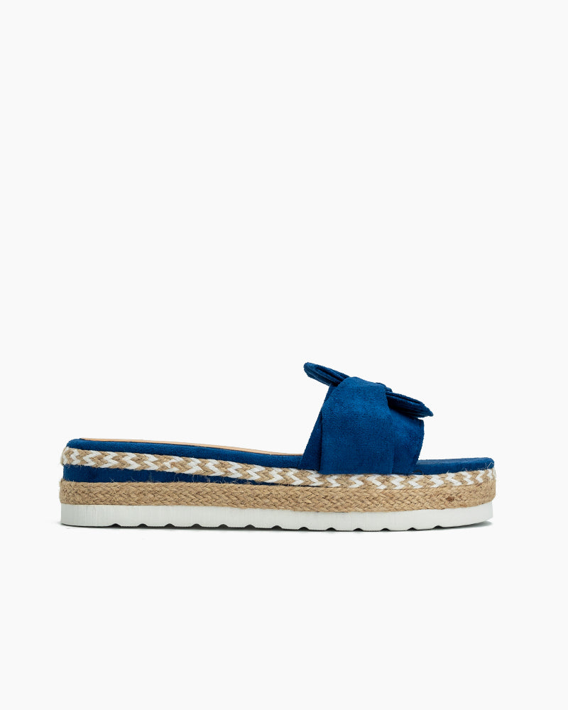 Bowknot Beach Platform Sandals – LarosaStyle