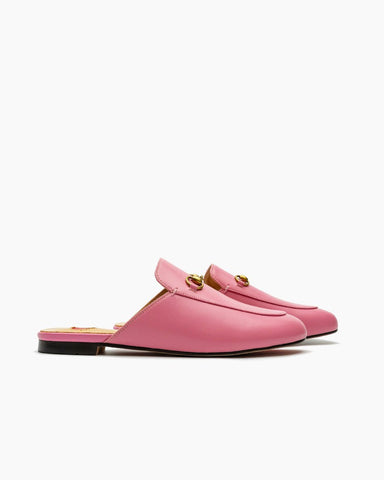 horsebit-Red-Heart-Buckle-flat-Mules