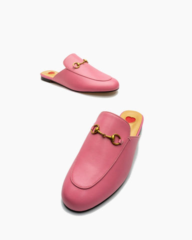 horsebit-Red-Heart-Buckle-flat-Mules