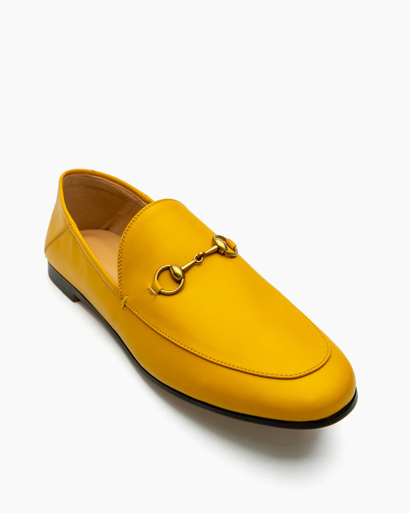 Horsebit-Classic-Metal-Buckle-Leather-Flat-Loafers