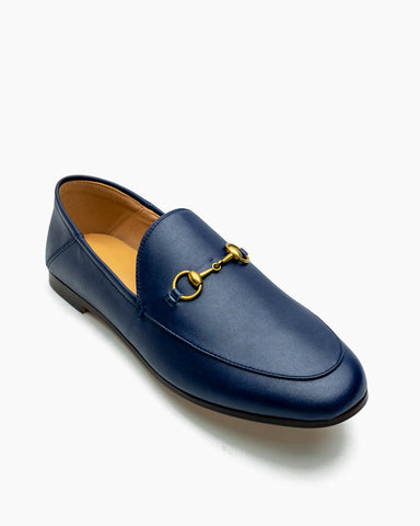 Horsebit-Classic-Metal-Buckle-Leather-Flat-Loafers