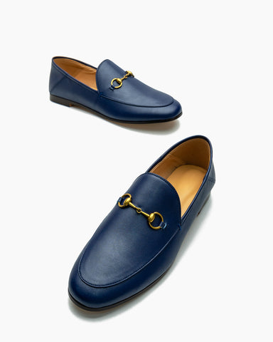 Horsebit-Classic-Metal-Buckle-Leather-Flat-Loafers