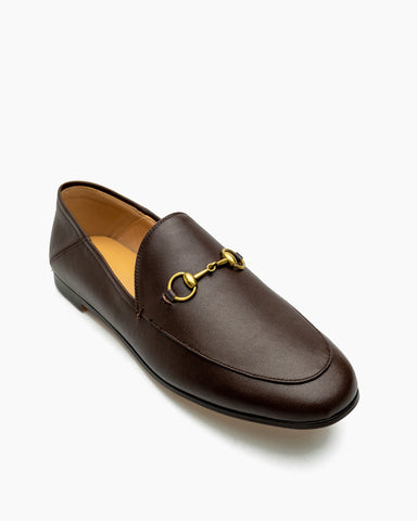 Horsebit-Classic-Metal-Buckle-Leather-Flat-Loafers