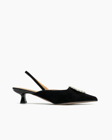 Pointed-Toe-Flower-Crystal-Decor-rhinestone-Slingback-Sandals-Heels