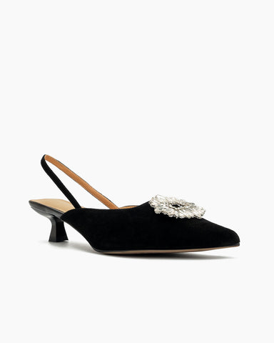 Pointed-Toe-Flower-Crystal-Decor-rhinestone-Slingback-Sandals-Heels