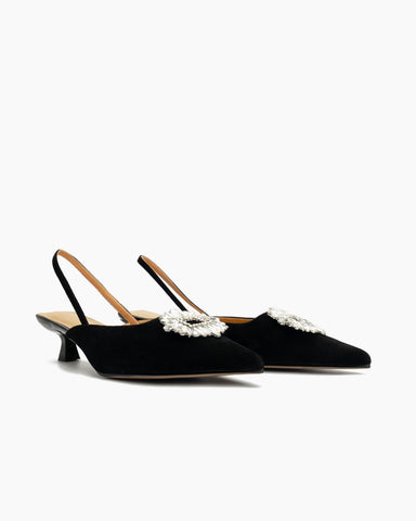 Pointed-Toe-Flower-Crystal-Decor-rhinestone-Slingback-Sandals-Heels