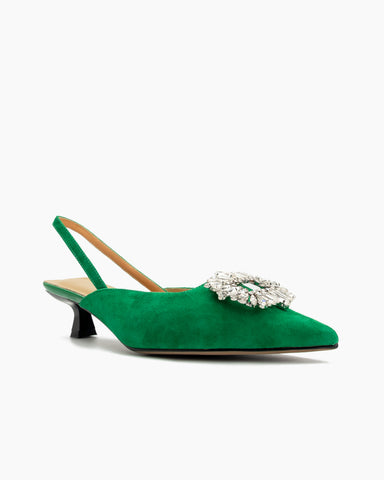Pointed-Toe-Flower-Crystal-Decor-rhinestone-Slingback-Sandals-Heels