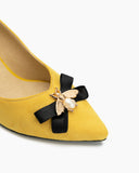 Pointed-Bee-Buckle-Decoration-high-heel-pumps