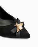 Pointed-Bee-Buckle-Decoration-high-heel-pumps
