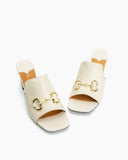 Horsebit-Classic-Metal-Buckle-Mid-heel-Slide-Slipper-Sandal
