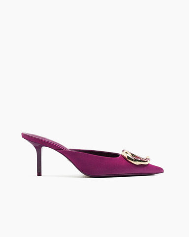 Metal-Buckle-Pointed-Toe-Elegant-Ladies-Pumps
