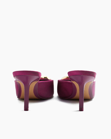 Metal-Buckle-Pointed-Toe-Elegant-Ladies-Pumps